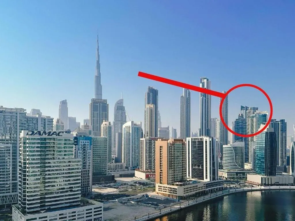 Burj Bliss - Canal-View Luxury 1Br Downtown Dubai